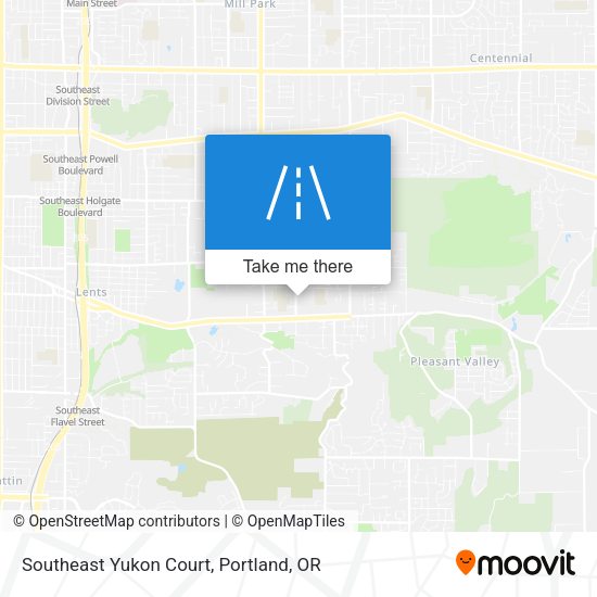 Southeast Yukon Court map