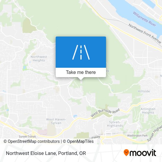 Mapa de Northwest Eloise Lane