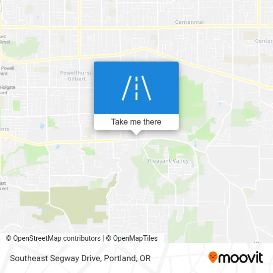 Southeast Segway Drive map