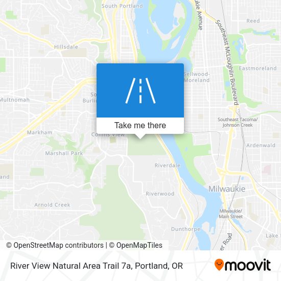 Mapa de River View Natural Area Trail 7a