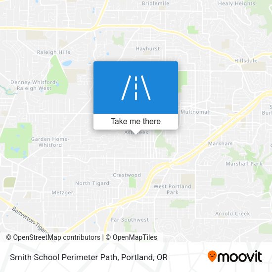 Mapa de Smith School Perimeter Path