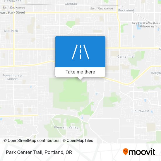 Mapa de Park Center Trail