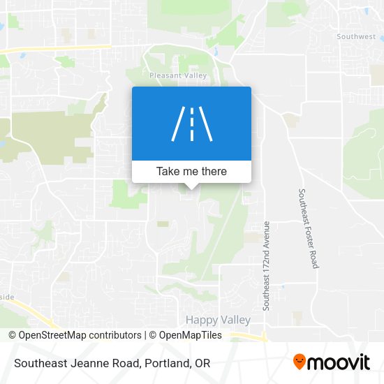 Mapa de Southeast Jeanne Road