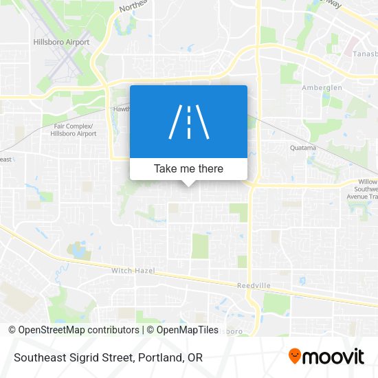 Mapa de Southeast Sigrid Street