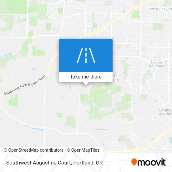 Mapa de Southwest Augustine Court