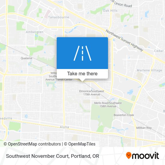 Southwest November Court map
