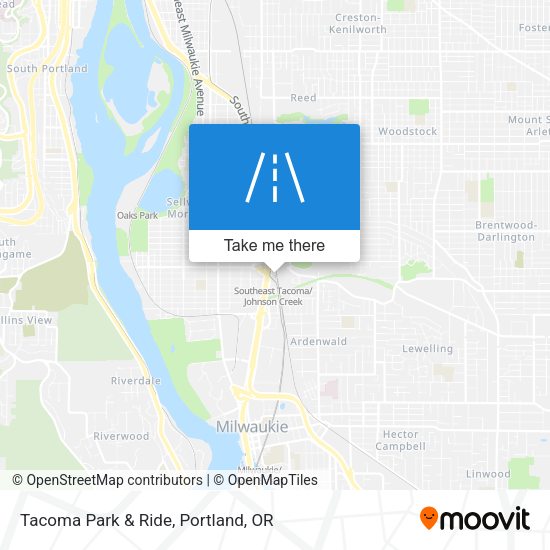 Mapa de Tacoma Park & Ride