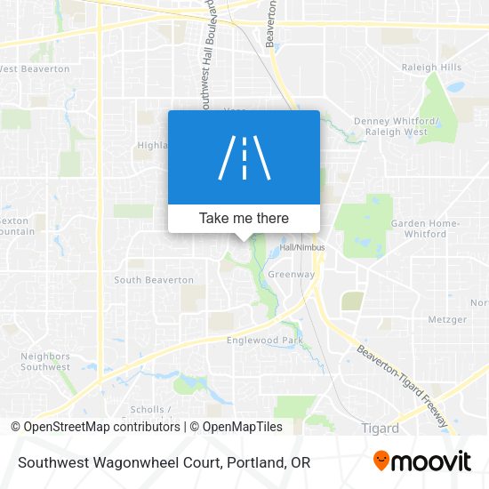 Mapa de Southwest Wagonwheel Court