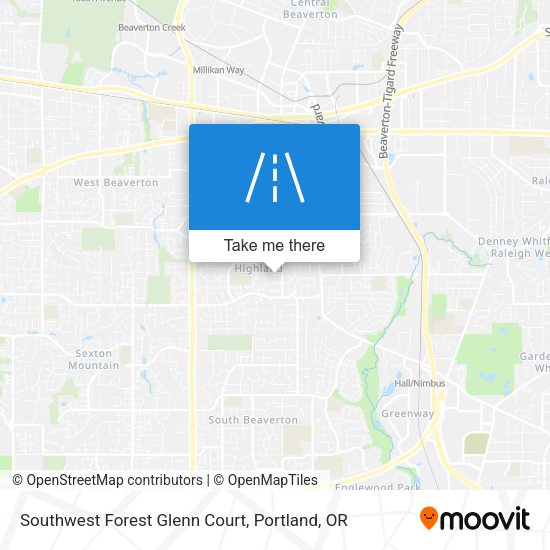 Southwest Forest Glenn Court map