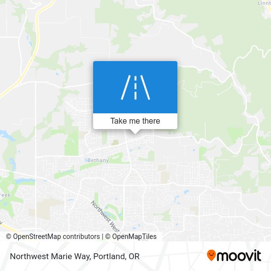 Mapa de Northwest Marie Way