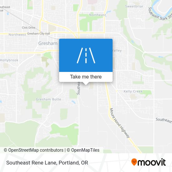 Mapa de Southeast Rene Lane