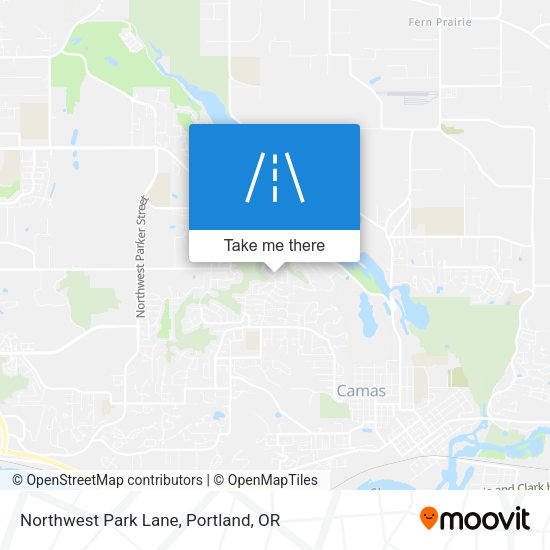 Northwest Park Lane map
