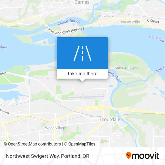 Northwest Swigert Way map