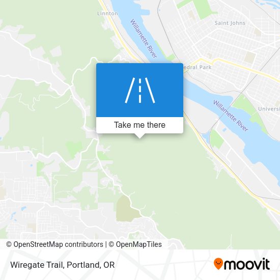 Mapa de Wiregate Trail