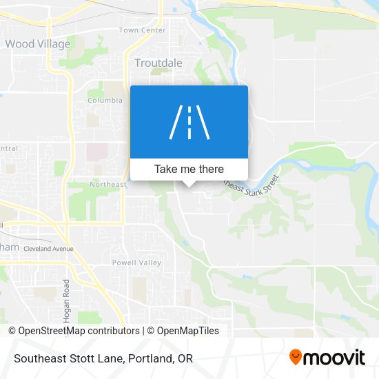 Mapa de Southeast Stott Lane