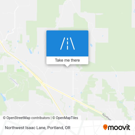 Northwest Isaac Lane map