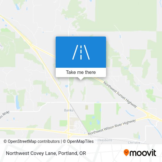 Mapa de Northwest Covey Lane