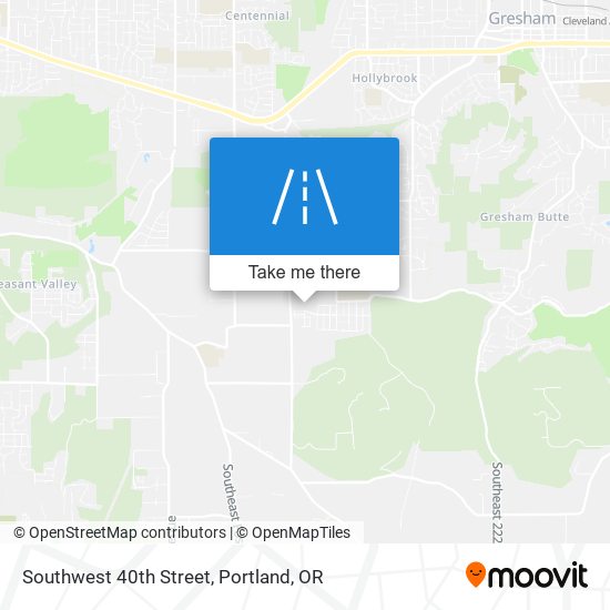 Mapa de Southwest 40th Street