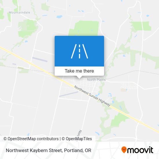 Mapa de Northwest Kaybern Street