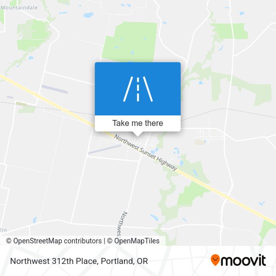 Mapa de Northwest 312th Place