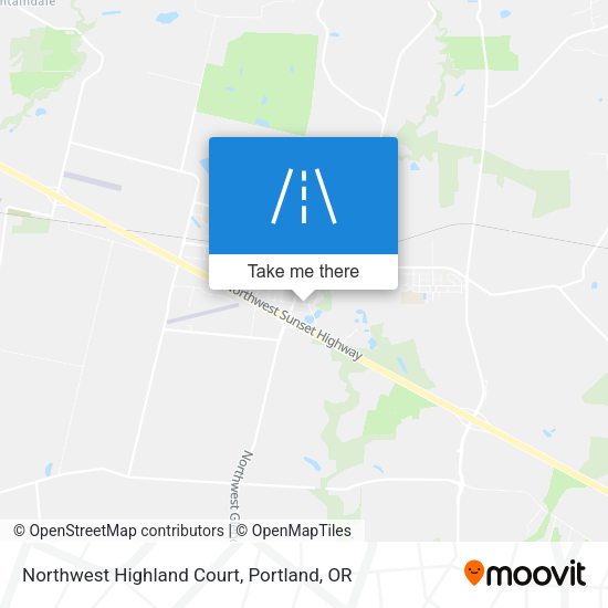 Northwest Highland Court map