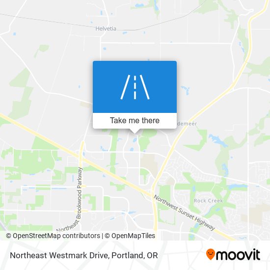 Mapa de Northeast Westmark Drive