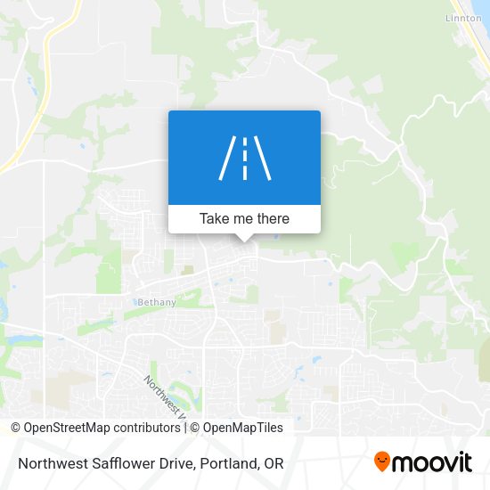 Northwest Safflower Drive map