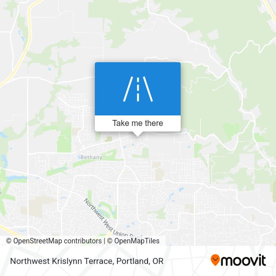 Mapa de Northwest Krislynn Terrace