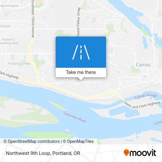 Mapa de Northwest 9th Loop