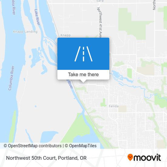 Mapa de Northwest 50th Court