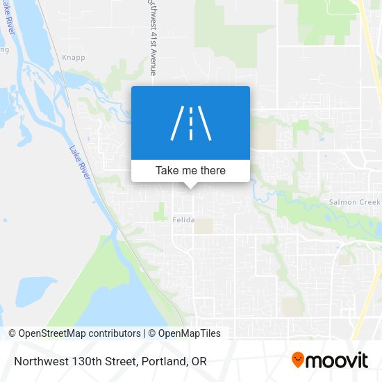 Mapa de Northwest 130th Street