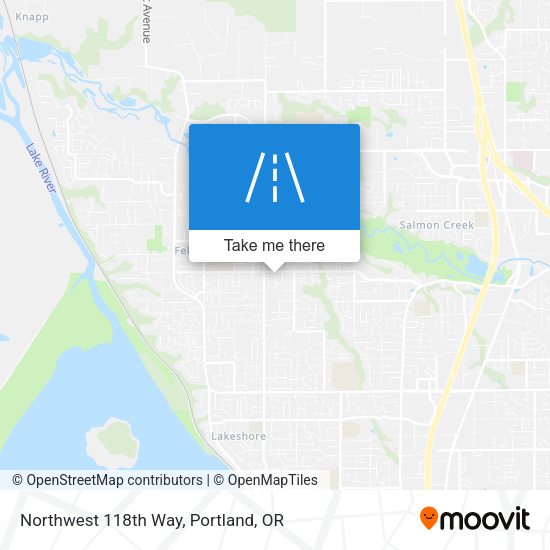Northwest 118th Way map