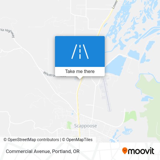 Mapa de Commercial Avenue