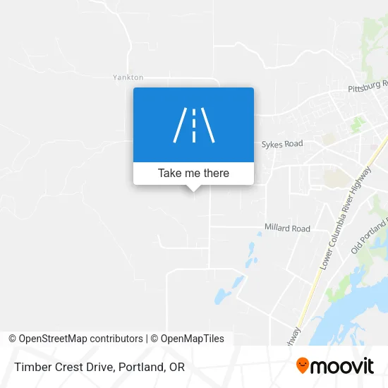 Timber Crest Drive map