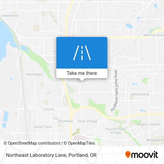 Northeast Laboratory Lane map
