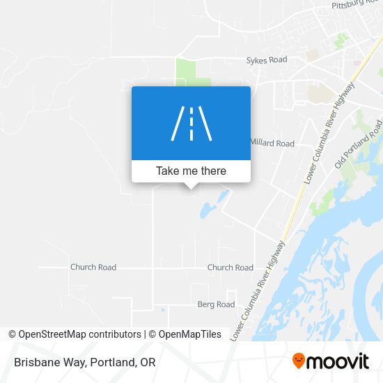 Mapa de Brisbane Way