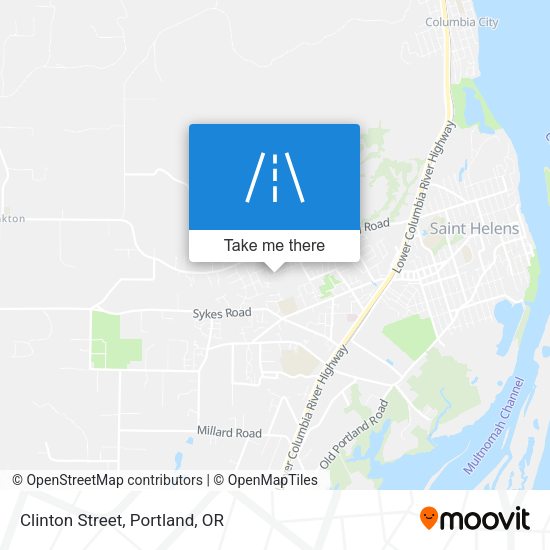 Mapa de Clinton Street