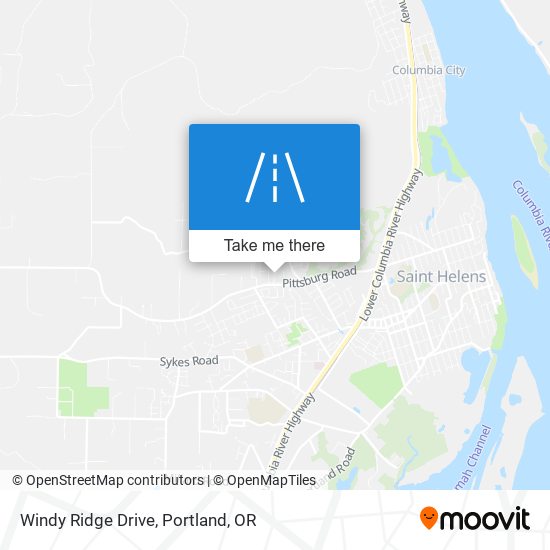 Windy Ridge Drive map