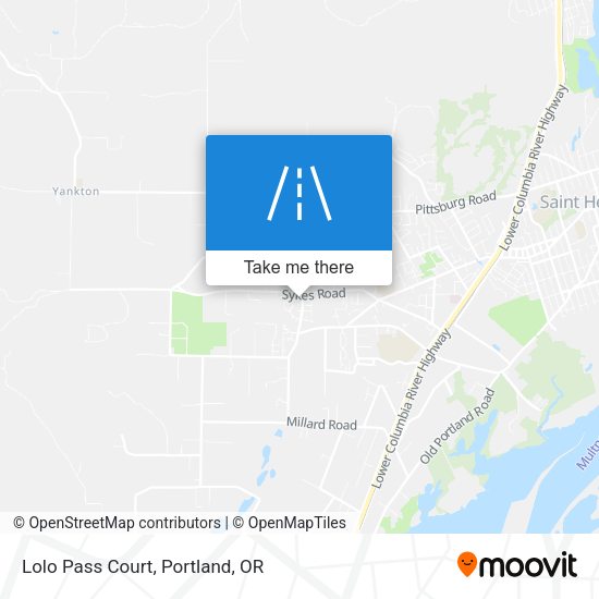 Mapa de Lolo Pass Court