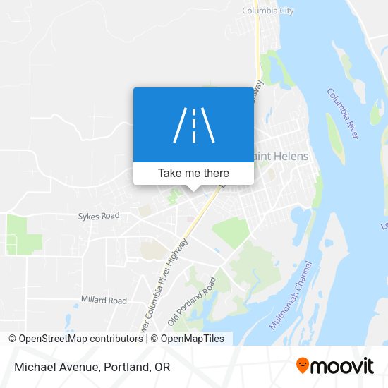 Mapa de Michael Avenue