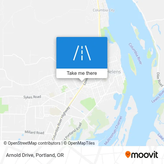 Arnold Drive map