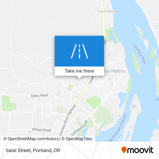Mapa de Salal Street