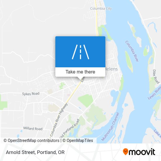 Arnold Street map