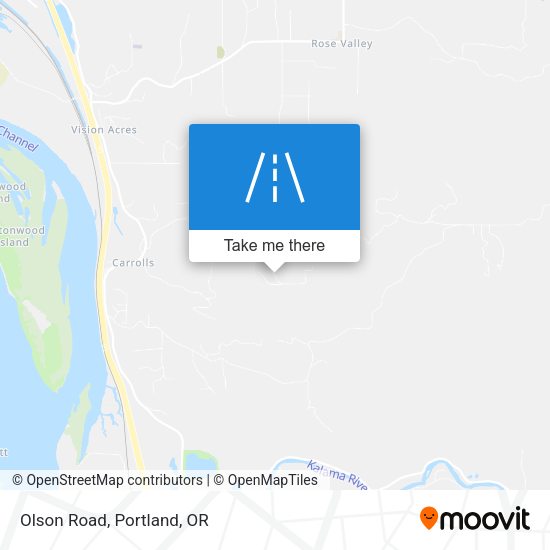 Mapa de Olson Road