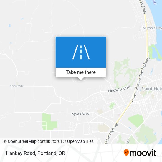 Mapa de Hankey Road