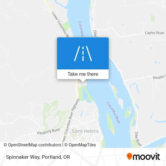 Spinnaker Way map