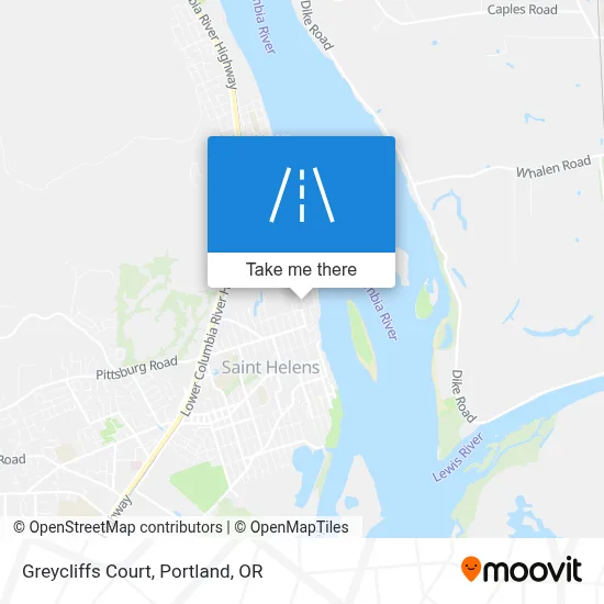 Greycliffs Court map