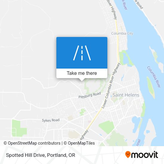Mapa de Spotted Hill Drive