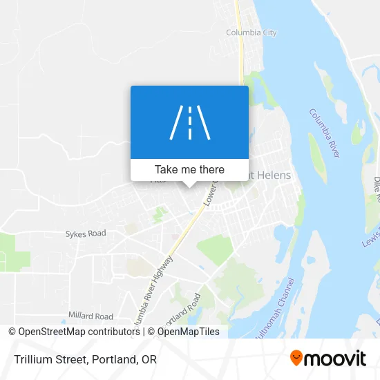Trillium Street map