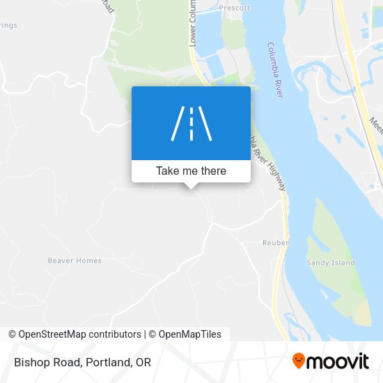 Mapa de Bishop Road